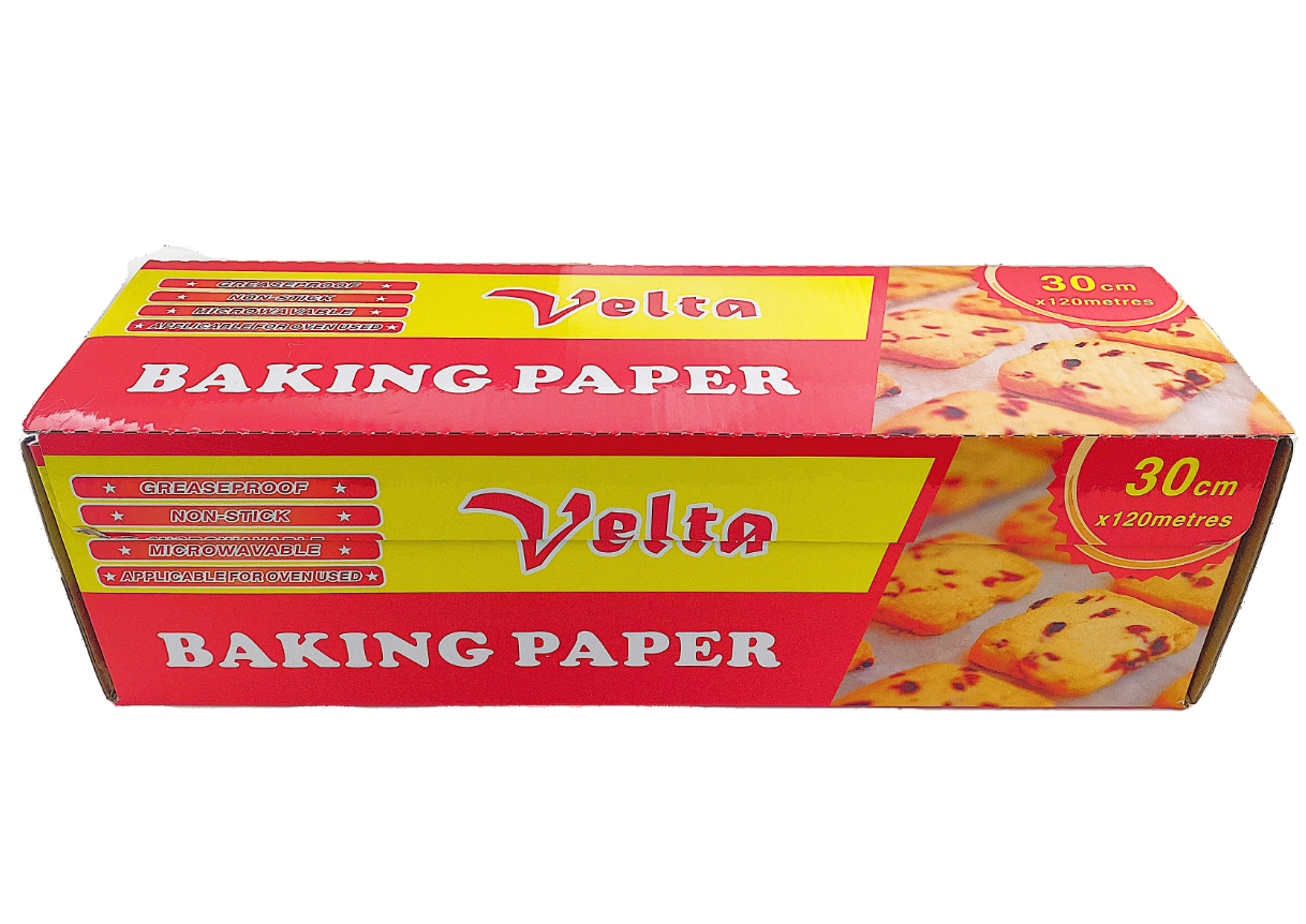 30cm x 120m VELTA Baking Paper Roll