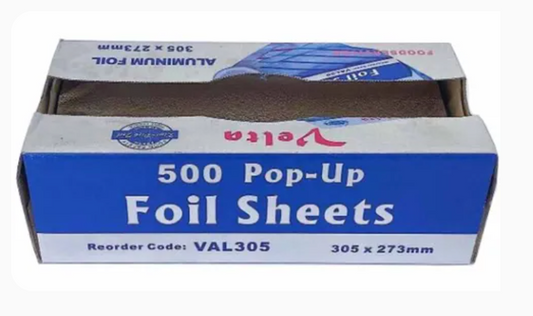 Foil Sheets Large 305mmx273mm (comes in a pack of 500)
