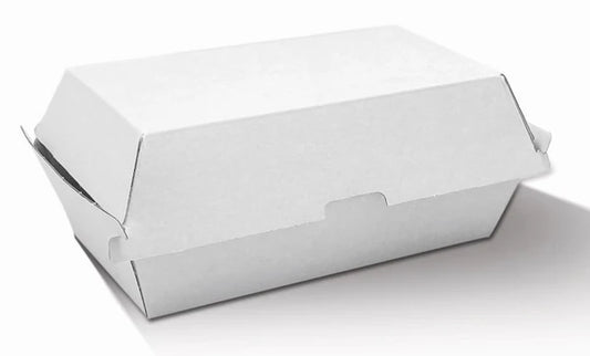 White Snack Box Regular Plain Carton/200
