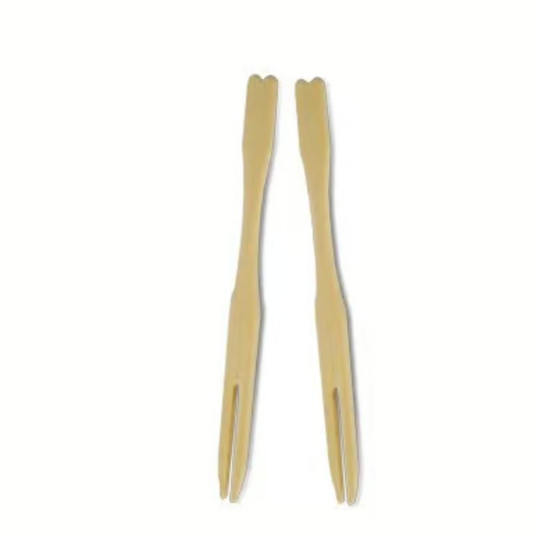 Bamboo Cocktail Fork 9cm (Carton of 2000)