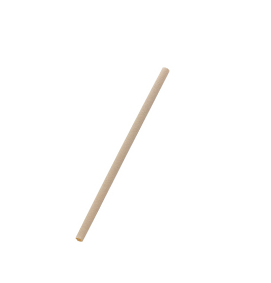 Bamboo Straw Cocktail Slant Cut Bamboo Fibre (Carton of 7000)