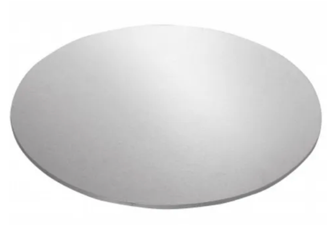 9" Round Standard Silver Cakeboard