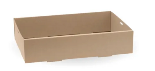 Catering Box #4 Base Kraft Catering Tray