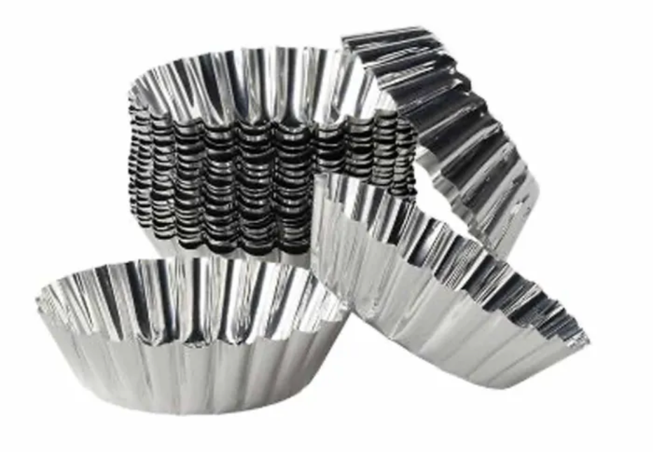 Foil Muffin Cups Foil Patty Pans (Pack of 5000)