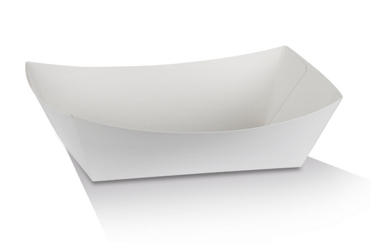 Medium White Tray Cardboard (Carton of 500)