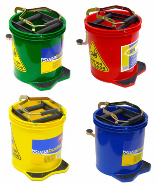 Mop Bucket 15 Litre Green/Blue/Red/Yellow