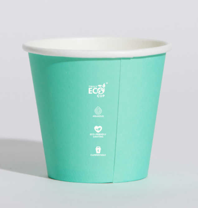 6oz Single Wall Mixed Pastel Colour Coffee Cup Carton/1000