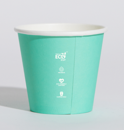 6oz Single Wall Mixed Pastel Colour Coffee Cup Carton/1000