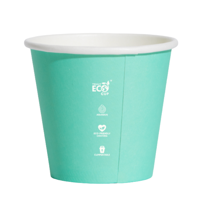 6oz Single Wall Mixed Pastel Colour Coffee Cup Carton/1000