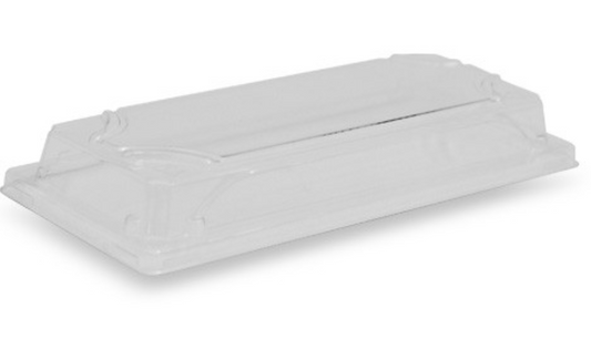 PET Lid for Long Sushi Tray (Carton of 600)