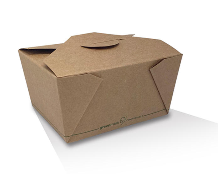 PLA Coated Lunch Box Small (Carton of 200)