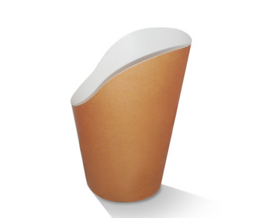 PLA Coated Scoop Cup 16oz (Carton of 1000)
