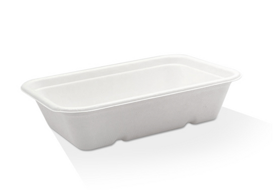 Sugarcane Takeaway Container White 500ml (Carton of 500)