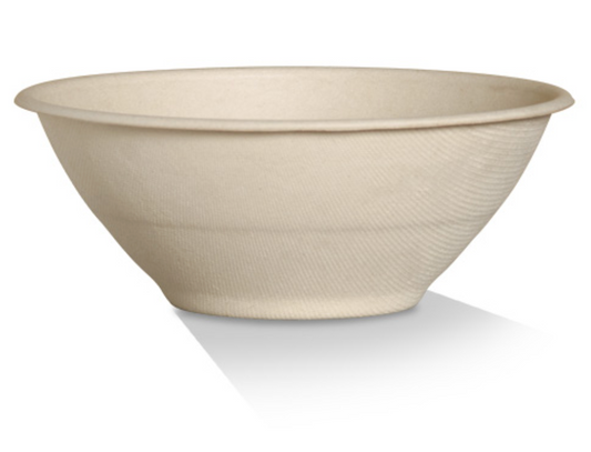 Unbleached Sugarcane Bowl 32oz (Carton of 500)
