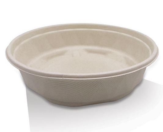 Unbleached Sugarcane Takeaway Bowl 2500ml Carton/200