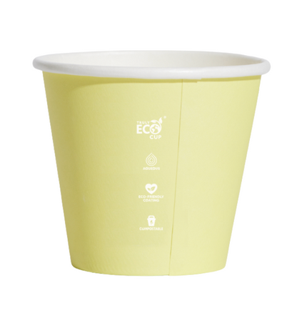 6oz Single Wall Mixed Pastel Colour Coffee Cup Carton/1000